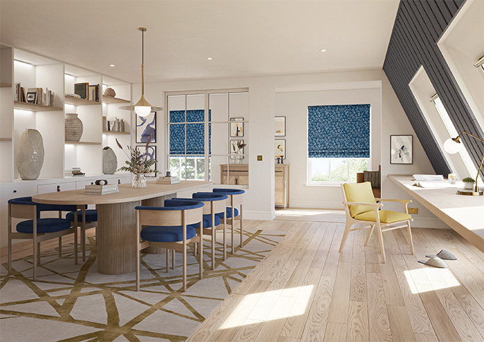 Sandbank, Pacific - Motorised Roman Blind - Image 6